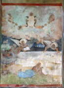 Роспись четверика церкви Николая Чудотворца в Нерехте Костромской области. Видение Агнца и праведников на горе Сион.