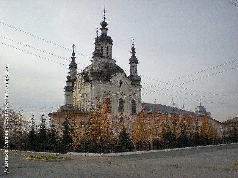 Спасо Преображенский храм в Шадринске