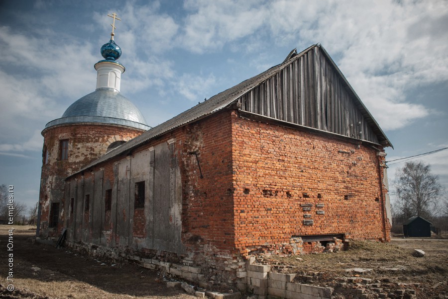 Никольский храм, д Мишино, Зарайский район