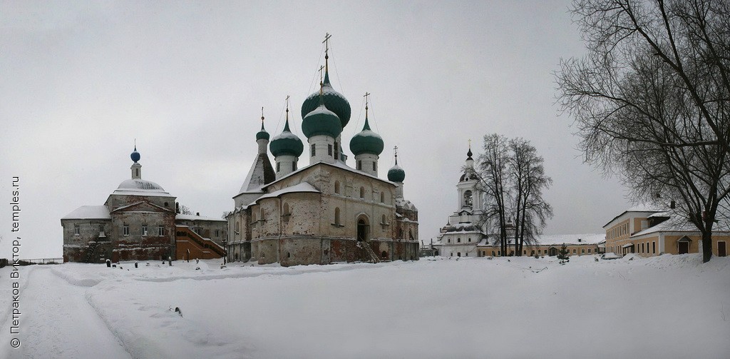 Богоявленский женский монастырь сверху