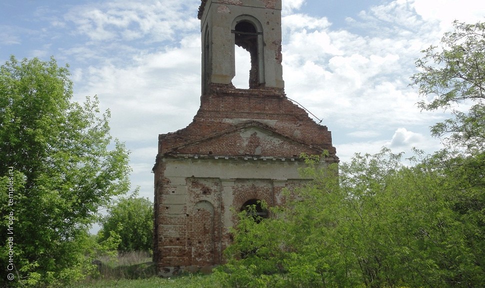 Меловатка храм Митрофана Воронежского