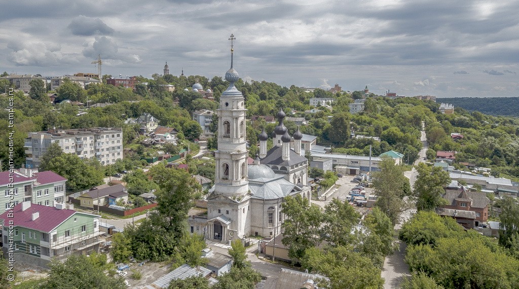 Калуга Преображенская Церковь за верхом