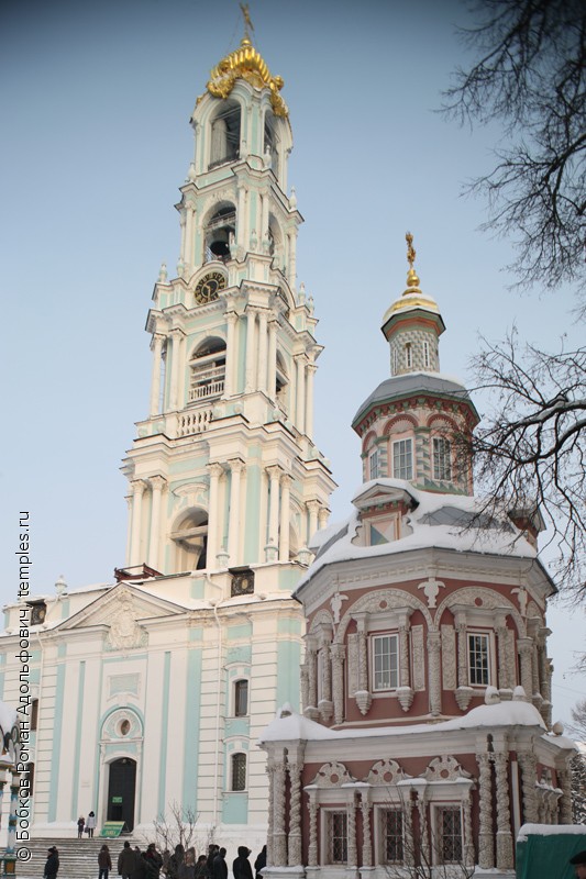 Надкладезная часовня Троице Сергиева Лавра Сергиев Посад