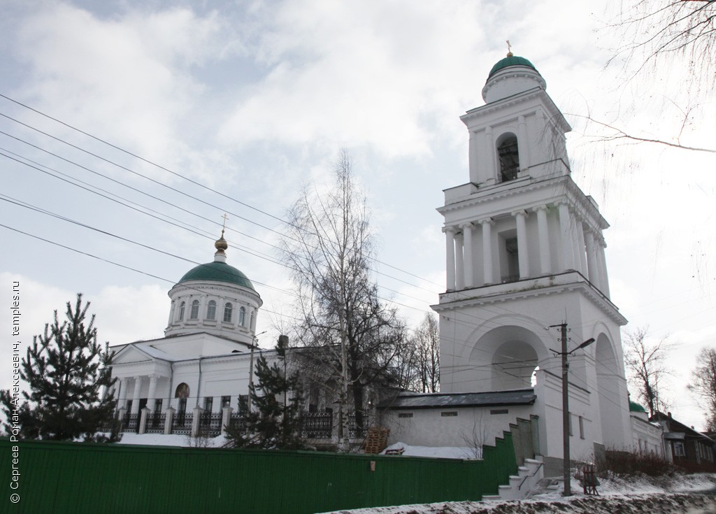 Ржев вид на Оковецкий храм