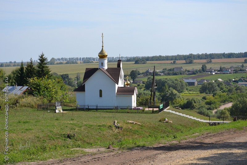 Церковь Николая Чудотворца, Сухотиновка (Верховский район), фотография. общий ви