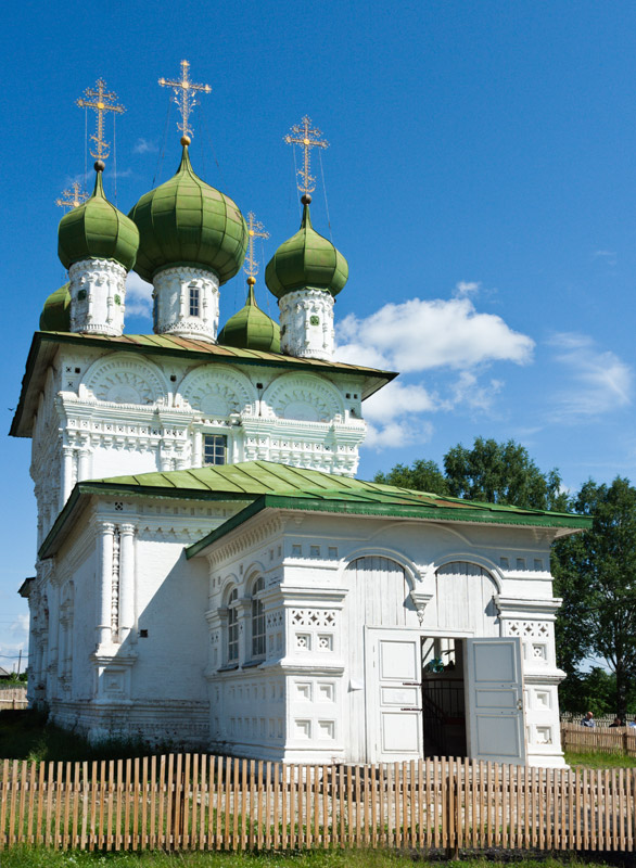 Никольская Церковь Ныроб Пермский край