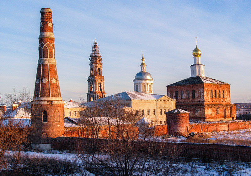 Коломна старый город храмы