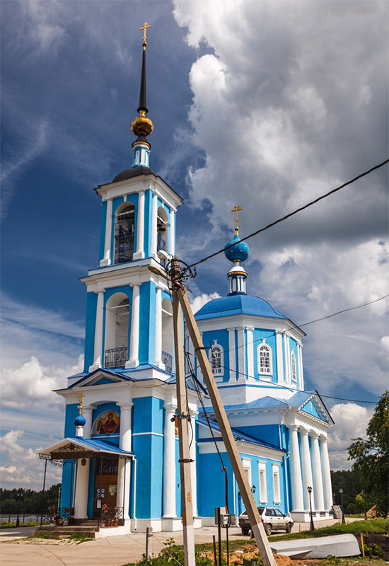 Храм в селе белое Кимрского района