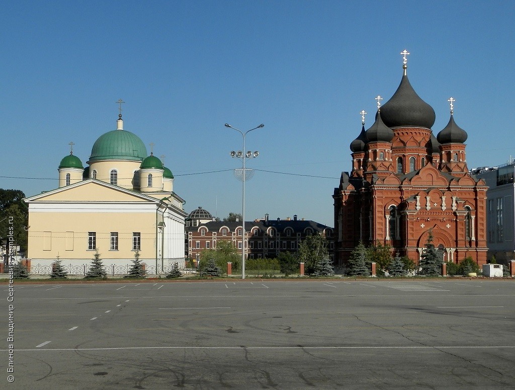 Тула Успенский монастырь Собор Успения Пресвятой Богородицы Церковь  Преображения Господня Фотография