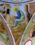 Святой апостол Матфей, роспись паруса свода церкви Георгия Победоносца в Ляхово в Нижнем Новгороде.