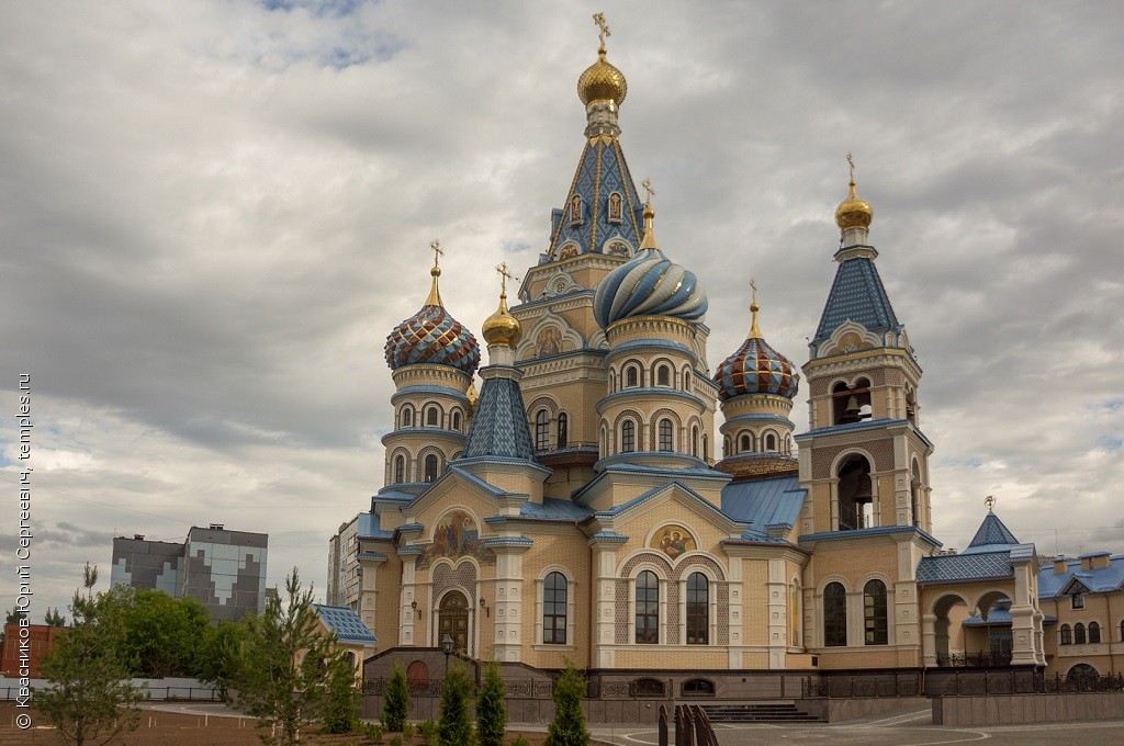 Свято Михайловский собор Ижевск панорама