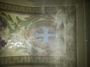 Фрагмент росписи Троицкой церкви в селе Нерль Калязинского района Тверской области.