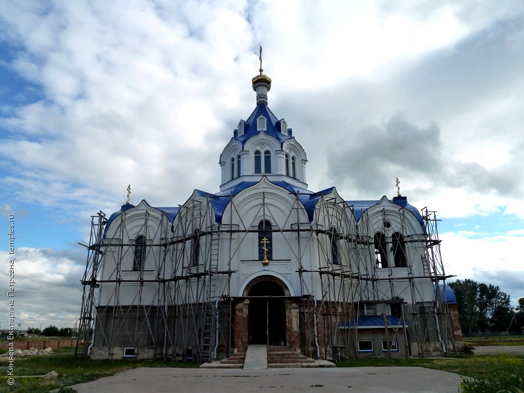 Самарская область Хворостянский район Абашево Церковь Веры, Надежды, Любови  и Софии Фотография