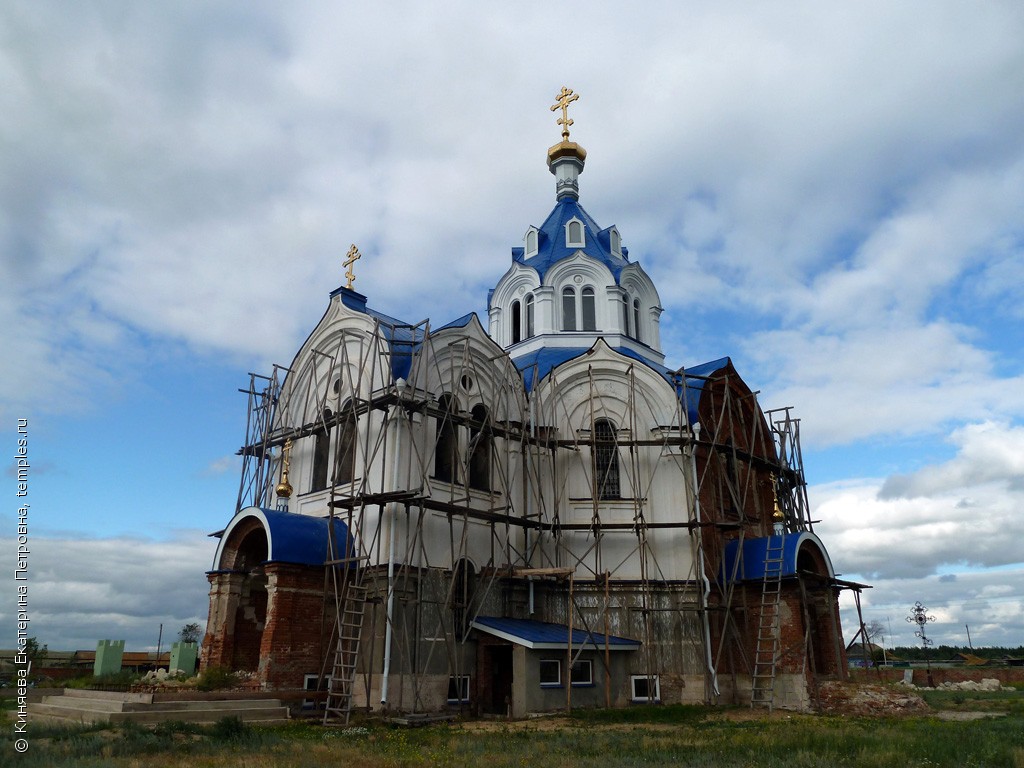 Самарская область Хворостянский район Абашево Церковь Веры, Надежды, Любови  и Софии Фотография