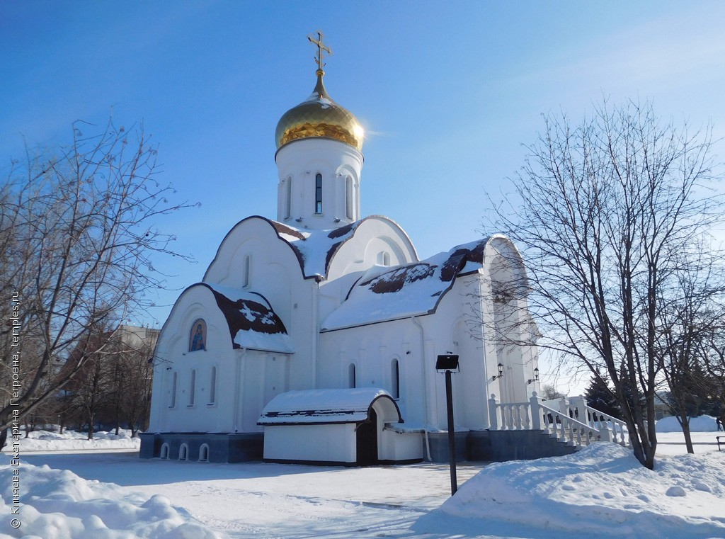 Тольяттинский собор зимой