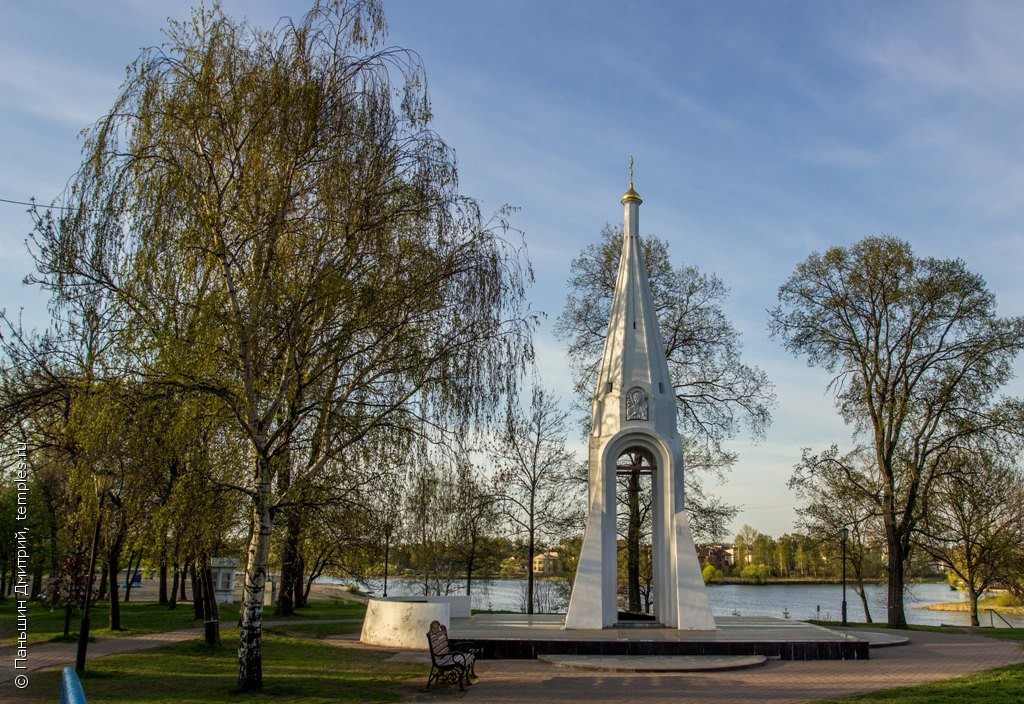 Часовня Казанской Богоматери Ярославль ночью