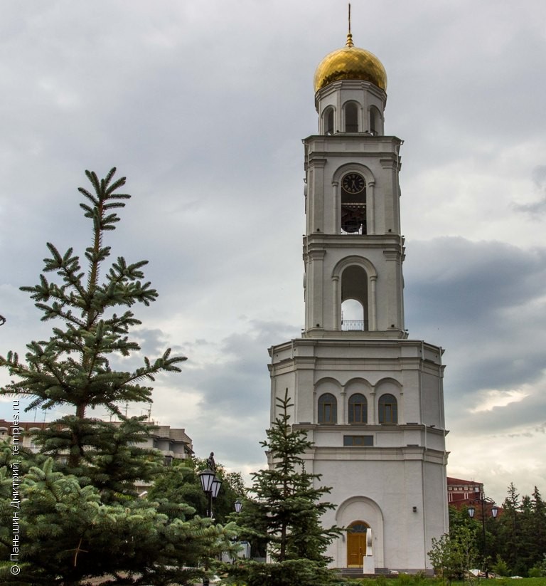 Колокольня Казанского Богородичного монастыря в Тамбове