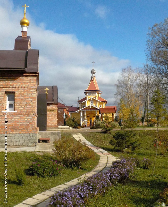 Калуга поселок мирный тихого пустынь фото Калужская область Козельский район Сенино 1-е Успенская Феклина пустынь Ограда В