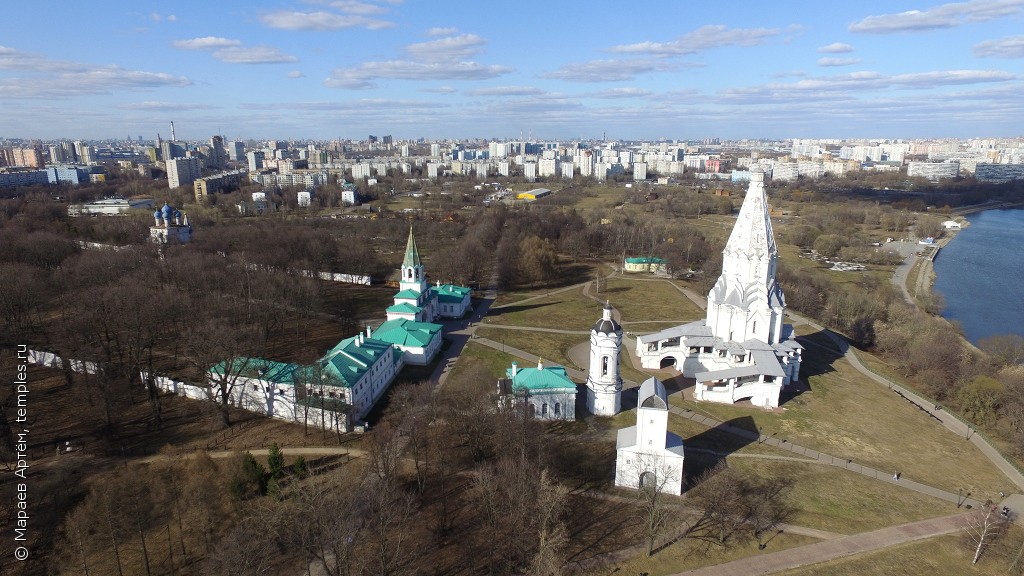 Колокольня звонница Вознесенского храма Коломенское