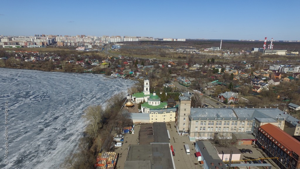 Церковь Косино Ухтомский белое озеро