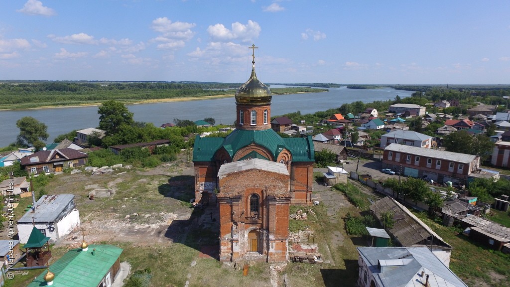 Камень на оби фото Алтайский край Камень-на-Оби Богоявленский монастырь Церковь Богоявления Господн