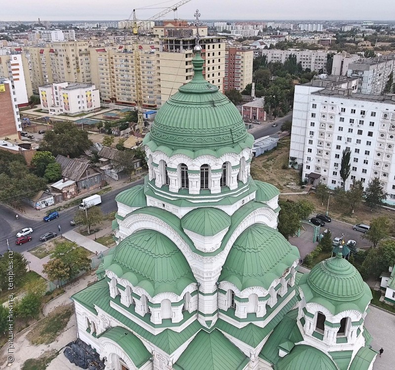 Храм владимира астрахань рисунок