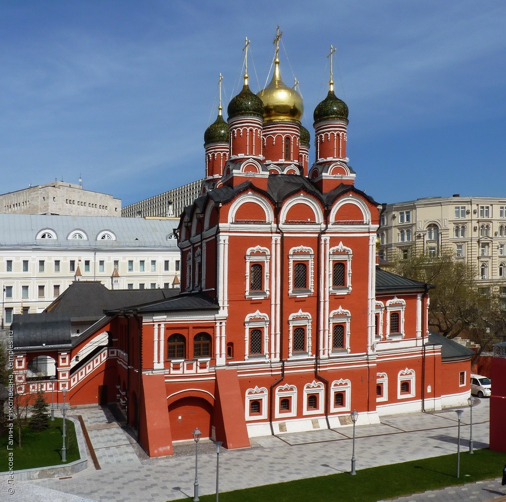 Москва Знаменский монастырь Собор Иконы Божией Матери Знамение Фотография