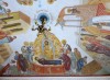 Фрагмент росписи свода часовни Феодоровской иконы Божией Матери при уездной Мещанской богадельне в Клину Московской области.