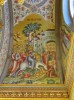 Вход Господень в Иерусалим, роспись арки левого придела Димитрия Солунского церкви Рождества Пресвятой Богородицы, что на Стрелке, в Москве.