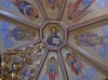 Церковь Богоявления Господня в Бородино, небо Богоявленской церкви.