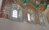 Росписи над окнами южной стены Смоленской церкви Смоленского прихода в Суздале Владимирской области.